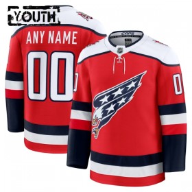 Lasten NHL Washington Capitals Pelipaita Custom 2025-26 Fanatics Premium Alternate Punainen